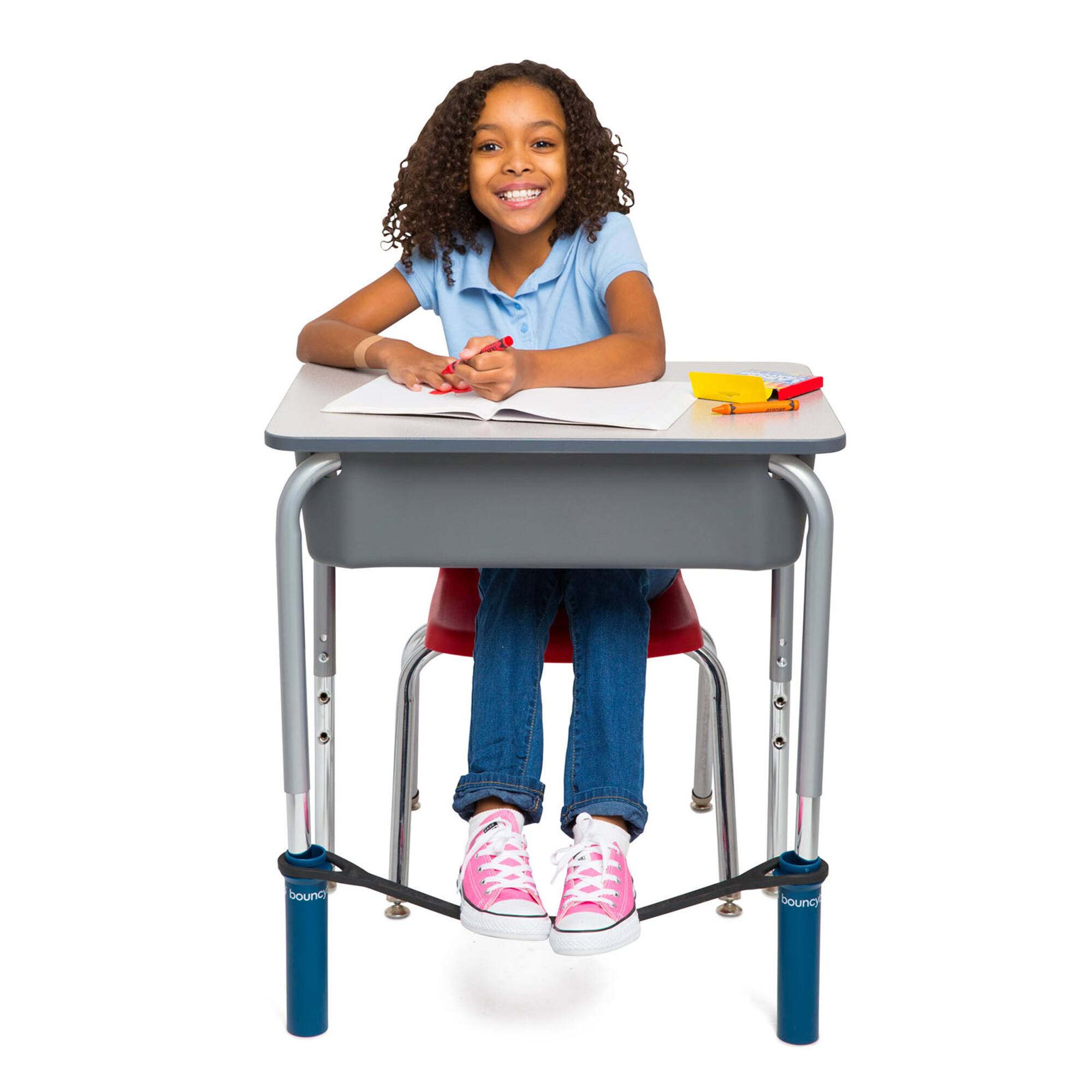 Bouncy Bands for Desk, Blue